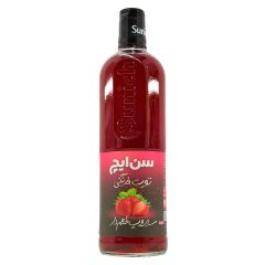 سیروپ (شربت) طعم دار توت فرنگی سن ایچ 820 میلی لیتر