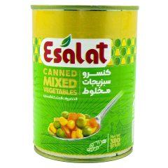 کنسرو سبزیجات مخلوط اصالت 380 گرم