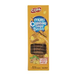 بیسکویت سبوس دار چند غله با طعم زنجبیل کوپا 150 گرم