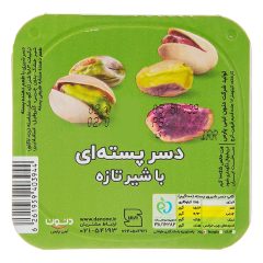 دسر پسته ای با شیر تازه دنت 100 گرم