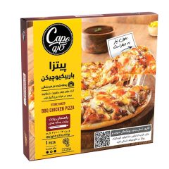 پیتزا نیمه آماده منجمد باربیکیو چیکن سایز متوسط کاپو کاله 470 گرم