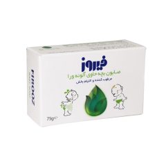 صابون بچه با عصاره آلوئه ورا مرطوب کننده و التیام بخش فیروز 75 گرم