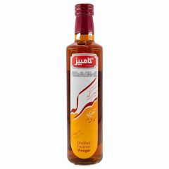 سرکه تقطیری کارامل دار شیشه کامبیز 500 میلی لیتر