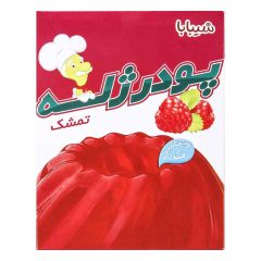 پودر ژله با طعم تمشک شیبابا 100 گرم