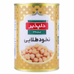 کنسرو نخود طلایی ( آبگوشتی ) دلپذیر 420 گرم