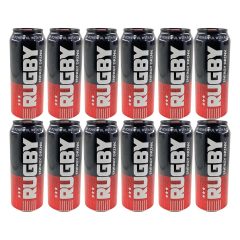 پکیج انرژی زا گازدار کلاسیک قوطی راگبی 500 میلی لیتر 12 عددی