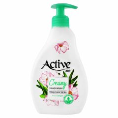 مایع دستشویی کرمی سری دیپ کر رایحه آلوئه ورا اکتیو 350 گرم