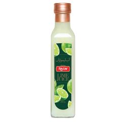 آب لیمو ترش شیشه سمیه 260 گرم