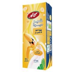 شیر + پوره موز پاکتی کاله 200 میلی لیتر