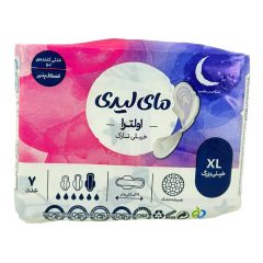 نوار بهداشتی خیلی نازک لایه رویی خشک سایز خیلی بزرگ مای لیدی 7 عددی کد 2027