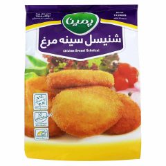 شنیسل سینه مرغ 70 درصد گوشت پمینا کاله 1 کیلوگرم 18 عددی