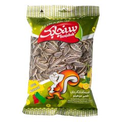 تخمه آفتابگردان پوست دار موهیتو سنجابک 92 گرم