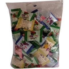 آبنبات مینی رپ پاستیلی میوه ای مخلوط شونیز فله وزن 250 گرم