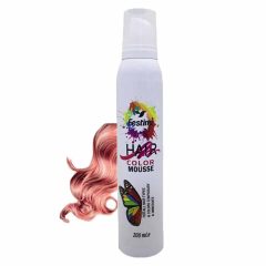 اسپری موس مو رنگی ( موقت - فوری ) رنگ سرخابی فستینا 200 میلی لیتر