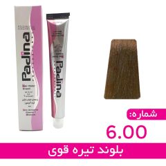 کرم رنگ مو بلوند تیره قوی کد 00-6 پادینا 100 میلی لیتر