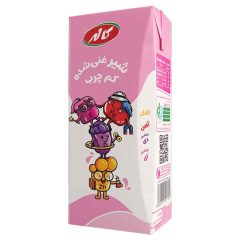 شیر کم چرب 1/5 درصد چربی غنی شده پاکتی کاله 200 میلی لیتر