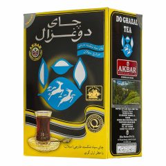 چای سیاه ارل گری معطر دو غزال 500 گرم