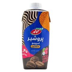 شیر پروتئینه اسپرسو + کافئین پاکتی کاله 330 میلی لیتر