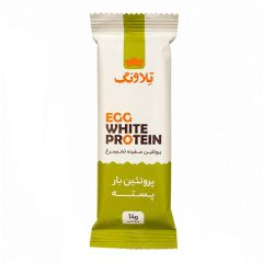 پروتئین بار پسته با روکش کاکائویی تلخ تلاونگ 45 گرم