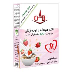 غلات صبحانه جو دوسر پرک توت فرنگی اُ آ ب 200 گرم