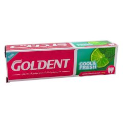 خمیر دندان خنک کننده و خوشبو کننده دهان (لیمو و نعنا) گلدنت 100 گرم