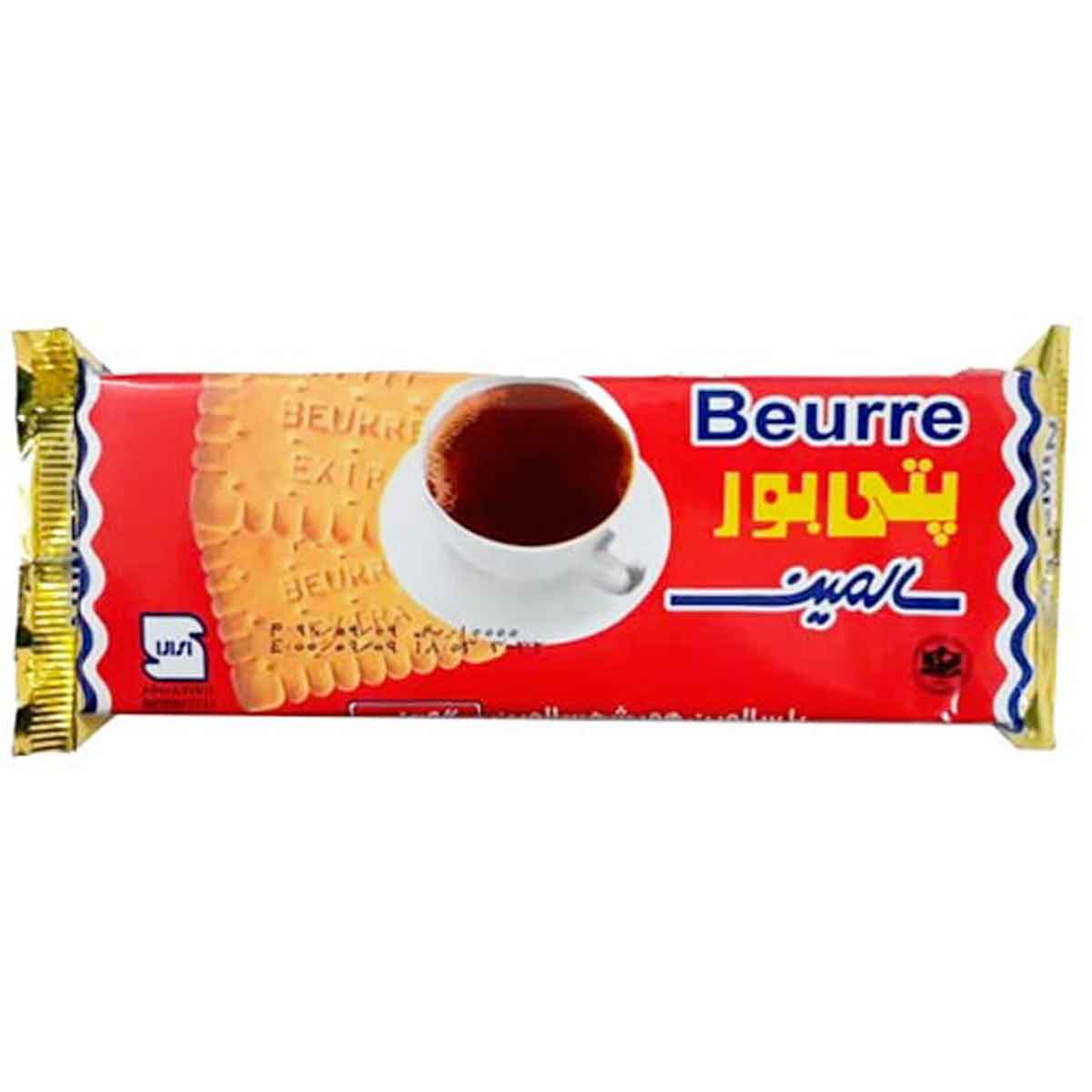 بیسکویت پتی بور وانیلی سالمین 38 گرم 