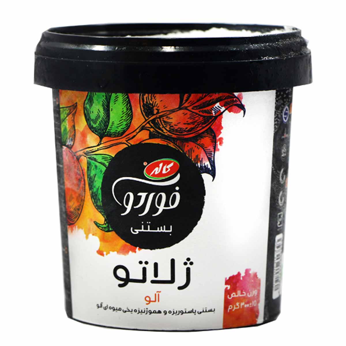 بستنی لیوانی ژلاتو آلو فوردو کاله 300 گرم