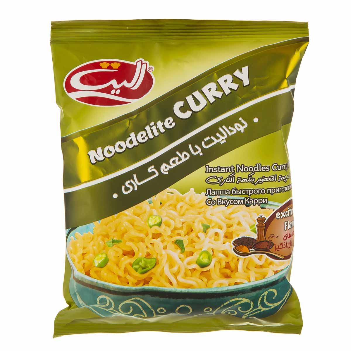 نودل با طعم کاری الیت 75 گرم