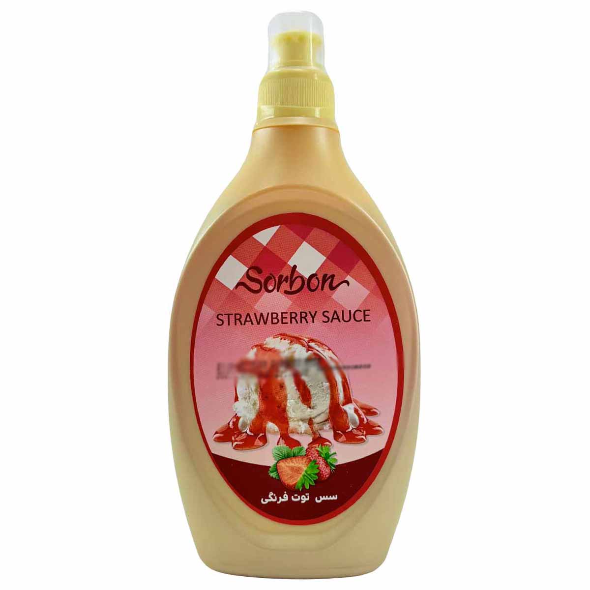سس توت فرنگی سوربن کاله 500 گرم