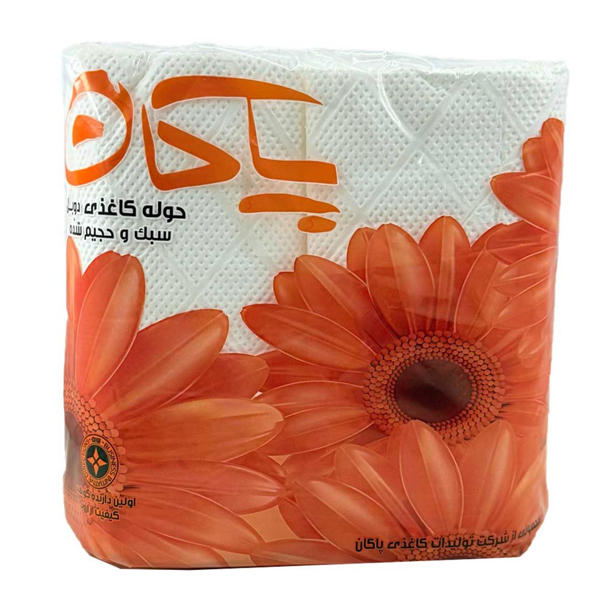 دستمال حوله کاغذی برفی پاکان 2 رول