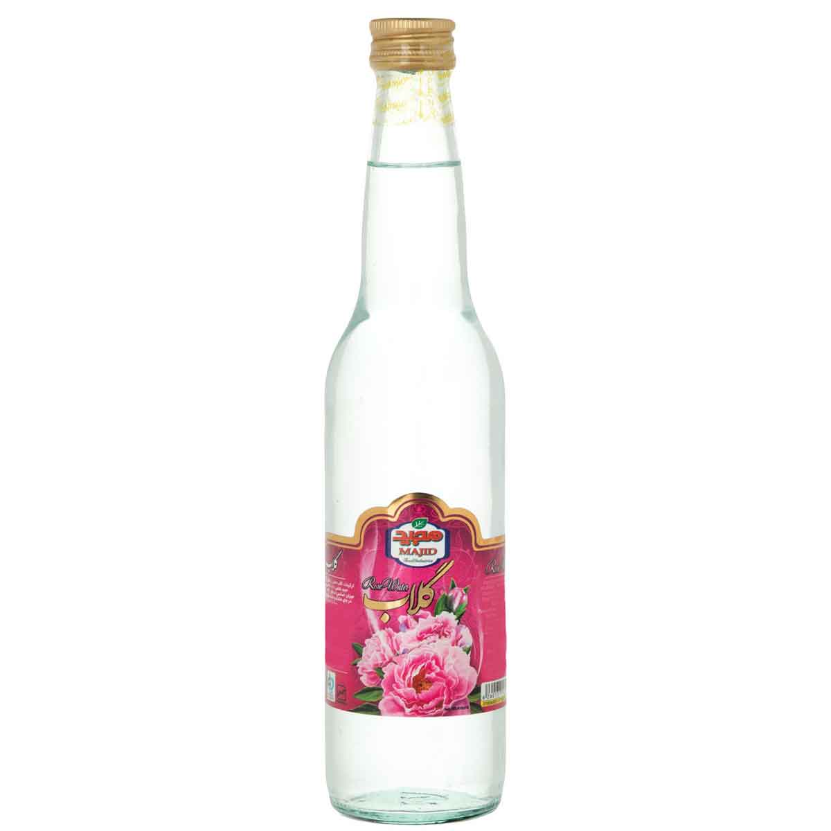 گلاب شیشه ای مجید 410 میلی لیتر