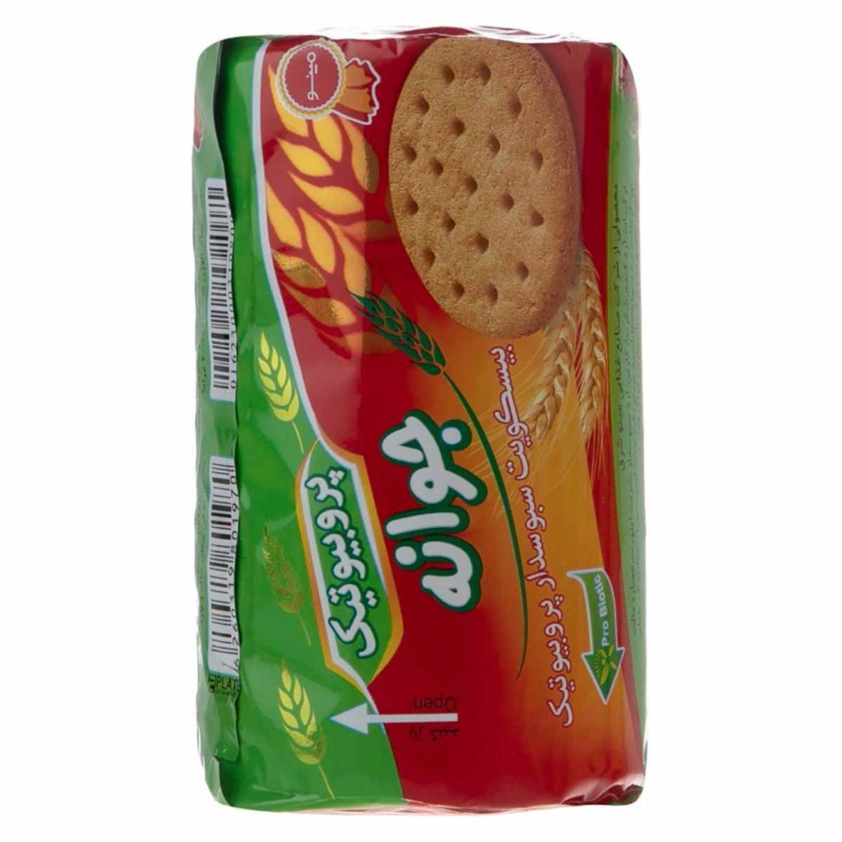 بیسکویت سبوسدار پروبیوتیک لیوانی جوانه مینو 200 گرم