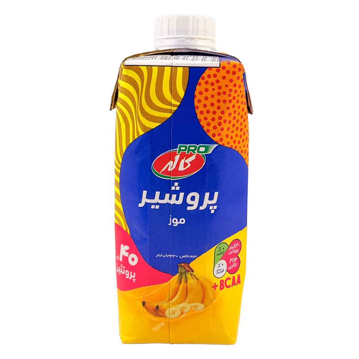 شیر پروتئینه موز پاکتی کاله 330 میلی لیتر
