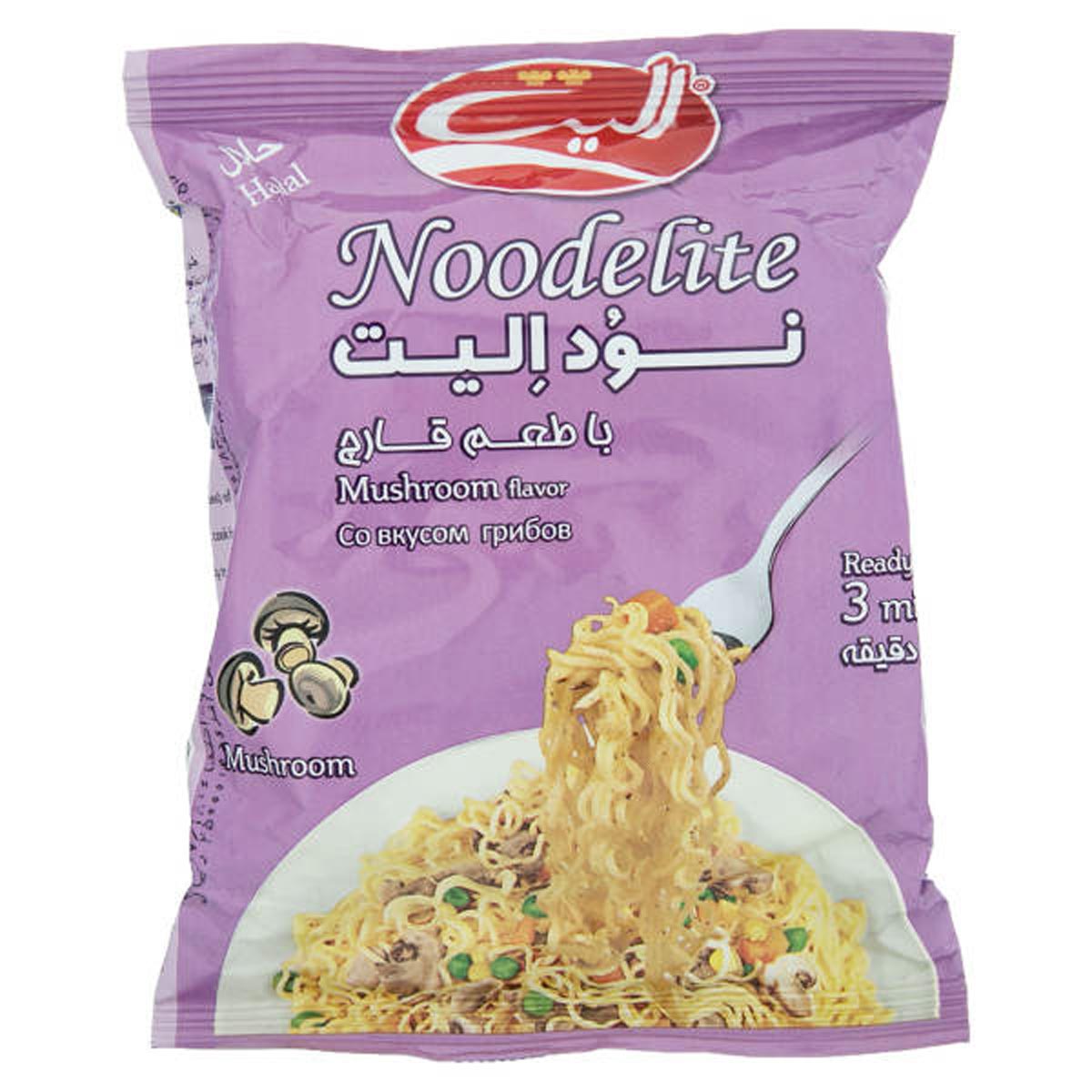 نودل با طعم قارچ الیت 75 گرم  