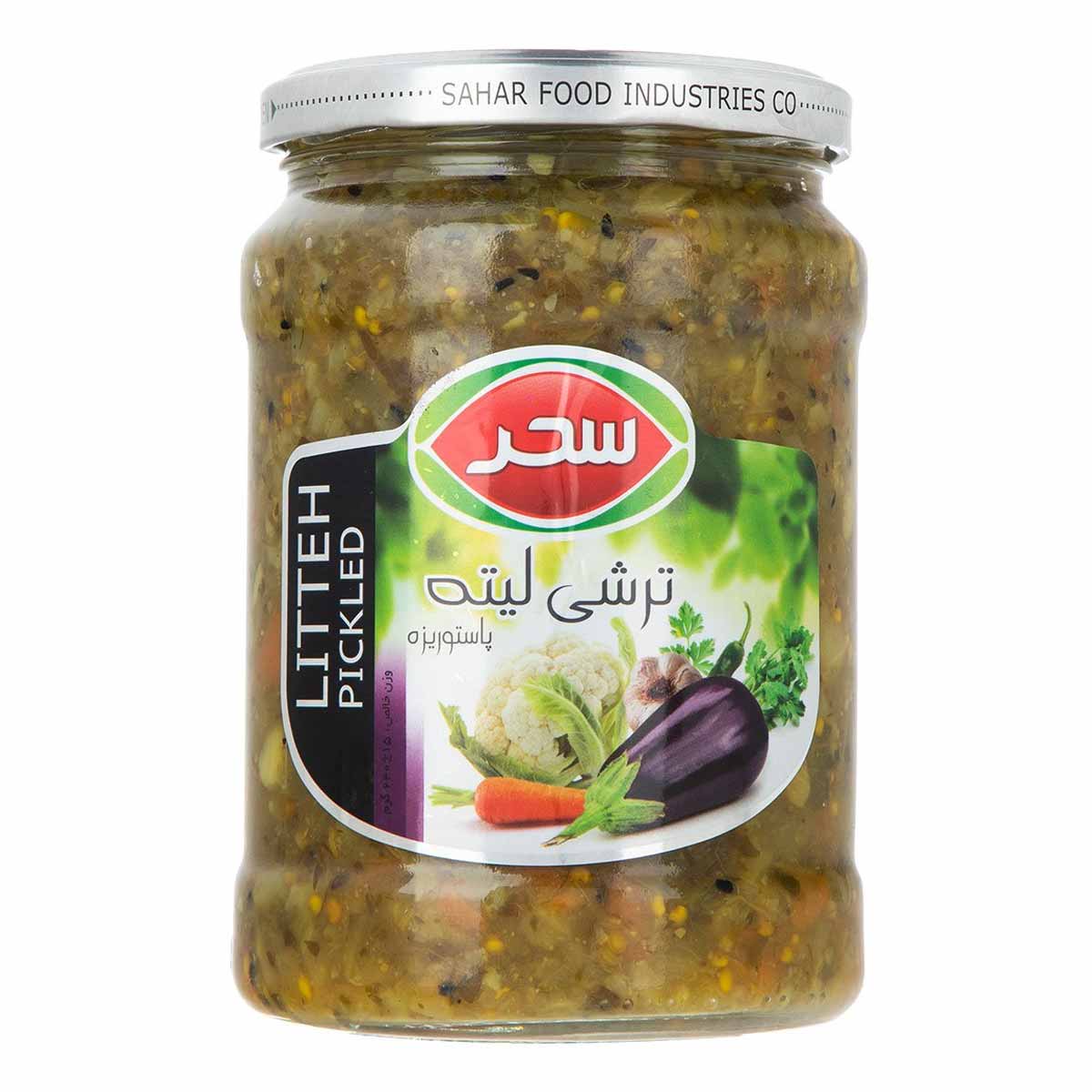 ترشی لیته سحر 640 گرم