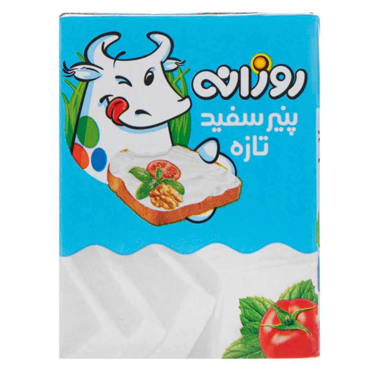 پنیر پاکتی سفید تازه پرچرب روزانه 210 گرم