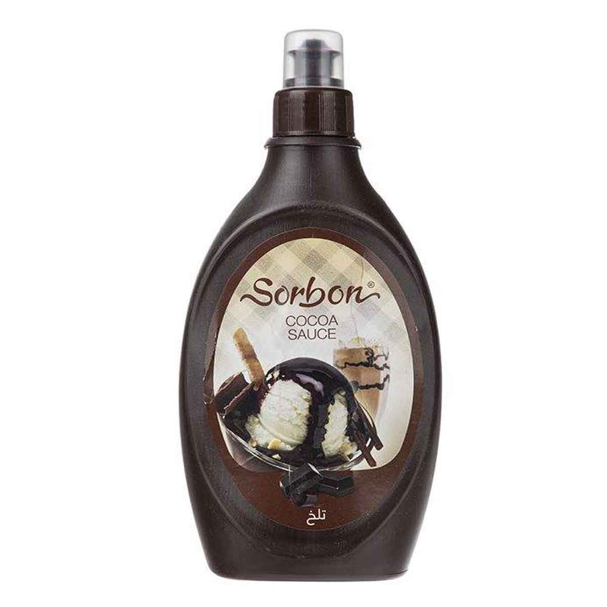 سس شکلات دارک (تلخ) سوربن 500 گرم