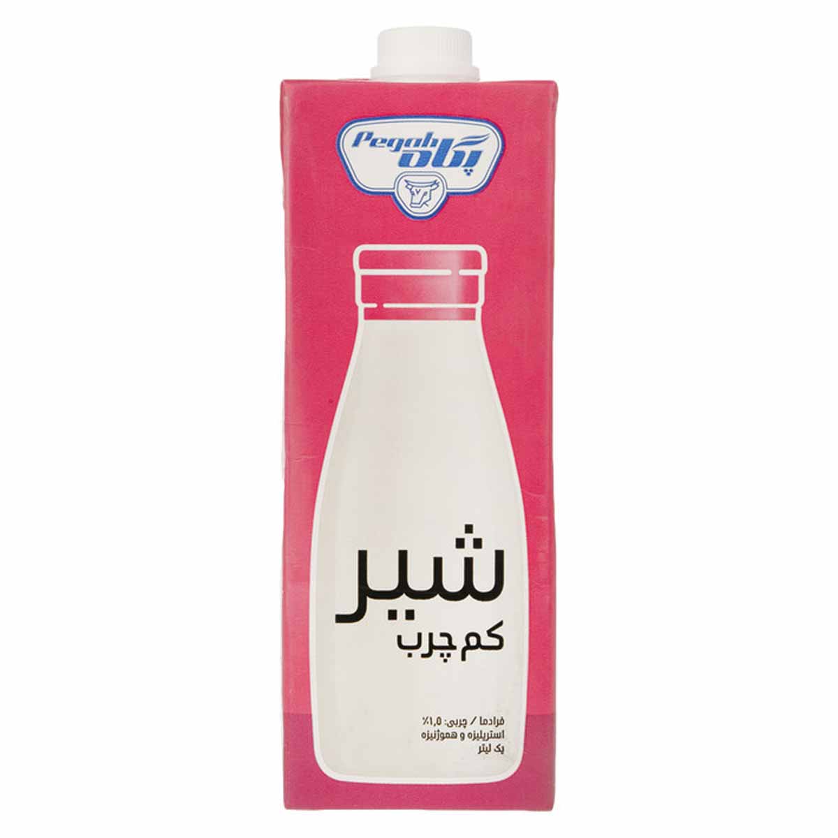 شیر فرادما کم چرب پگاه 1 لیتر