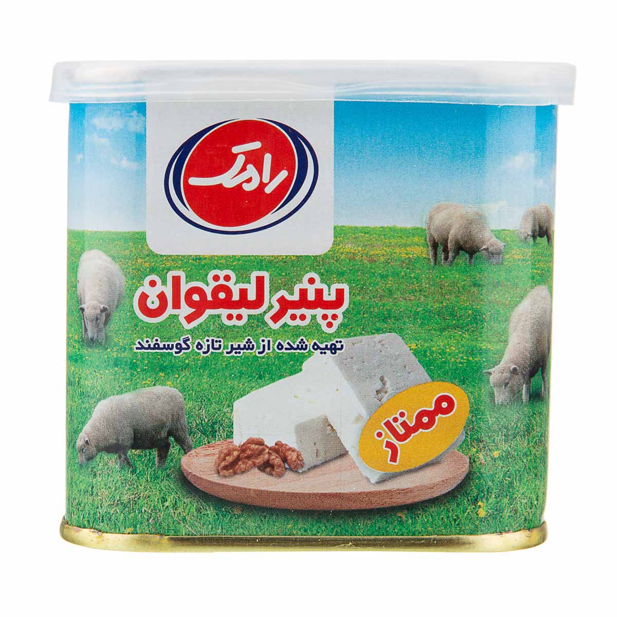 پنیر سفید لیقوان ممتاز فلزی رامک 400 گرم
