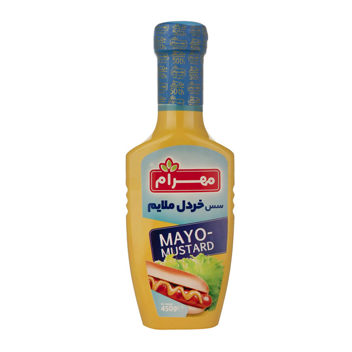 سس خردل ملایم مهرام 450 گرم 