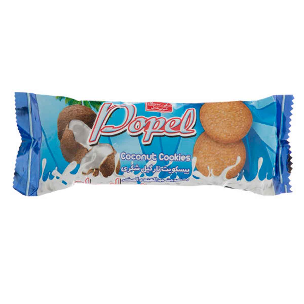 شیرینی آردی کوکی نارگیل شکری پاپل شیرین عسل 80 گرم