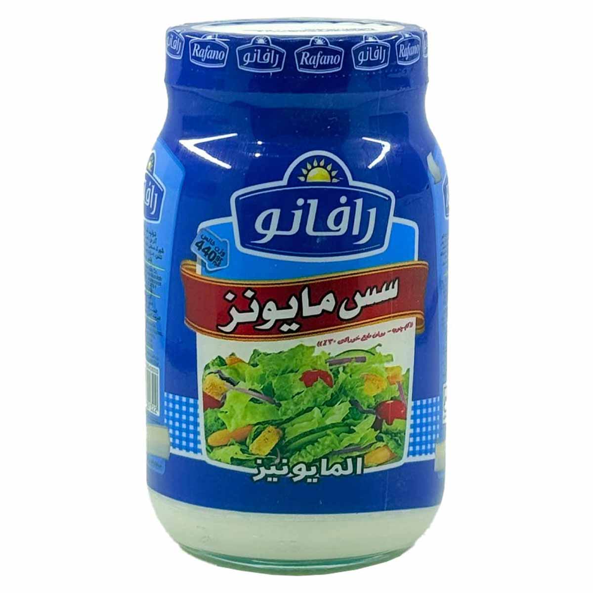 سس مایونز شیشه رافانو 440 گرم 