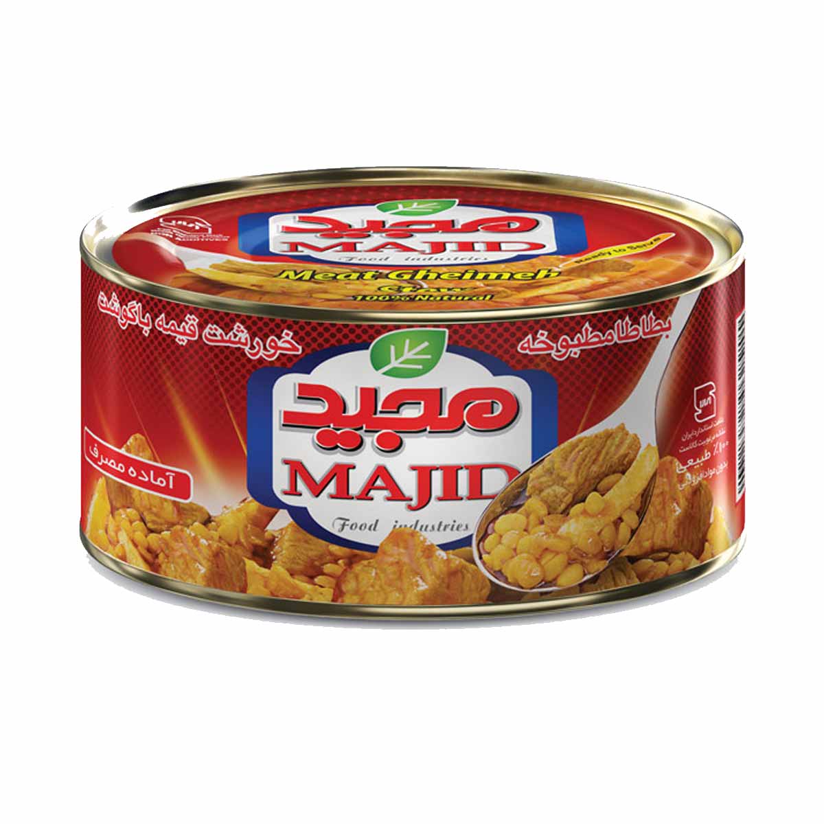 کنسرو خورشت قیمه با گوشت مجید 180 گرم