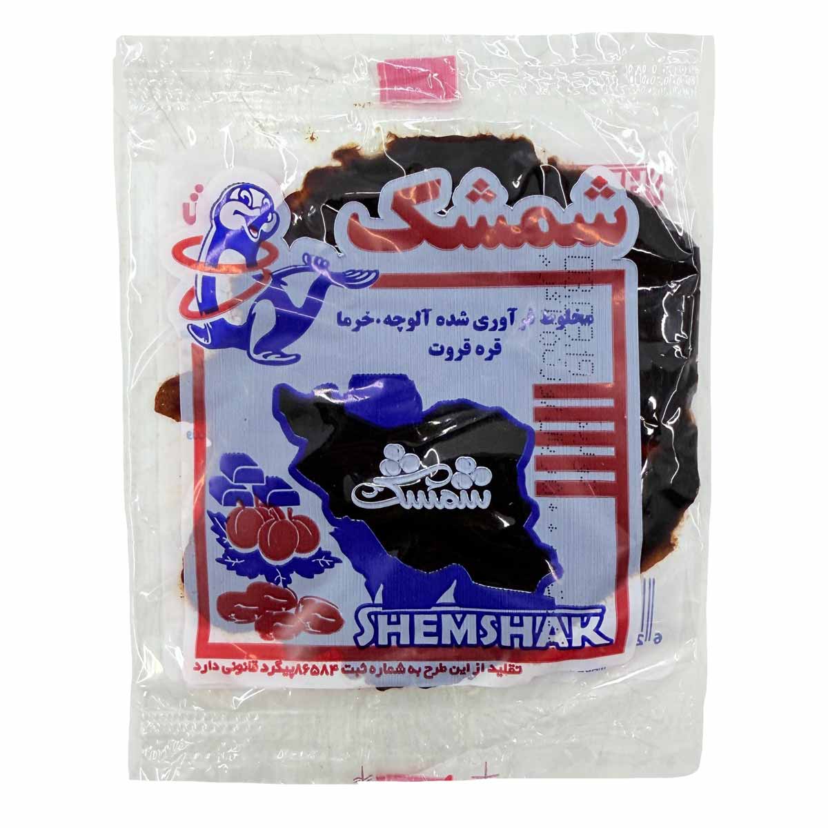 مخلوط آلوچه ( قره قروت و خرما ) شمشک 30 گرم 