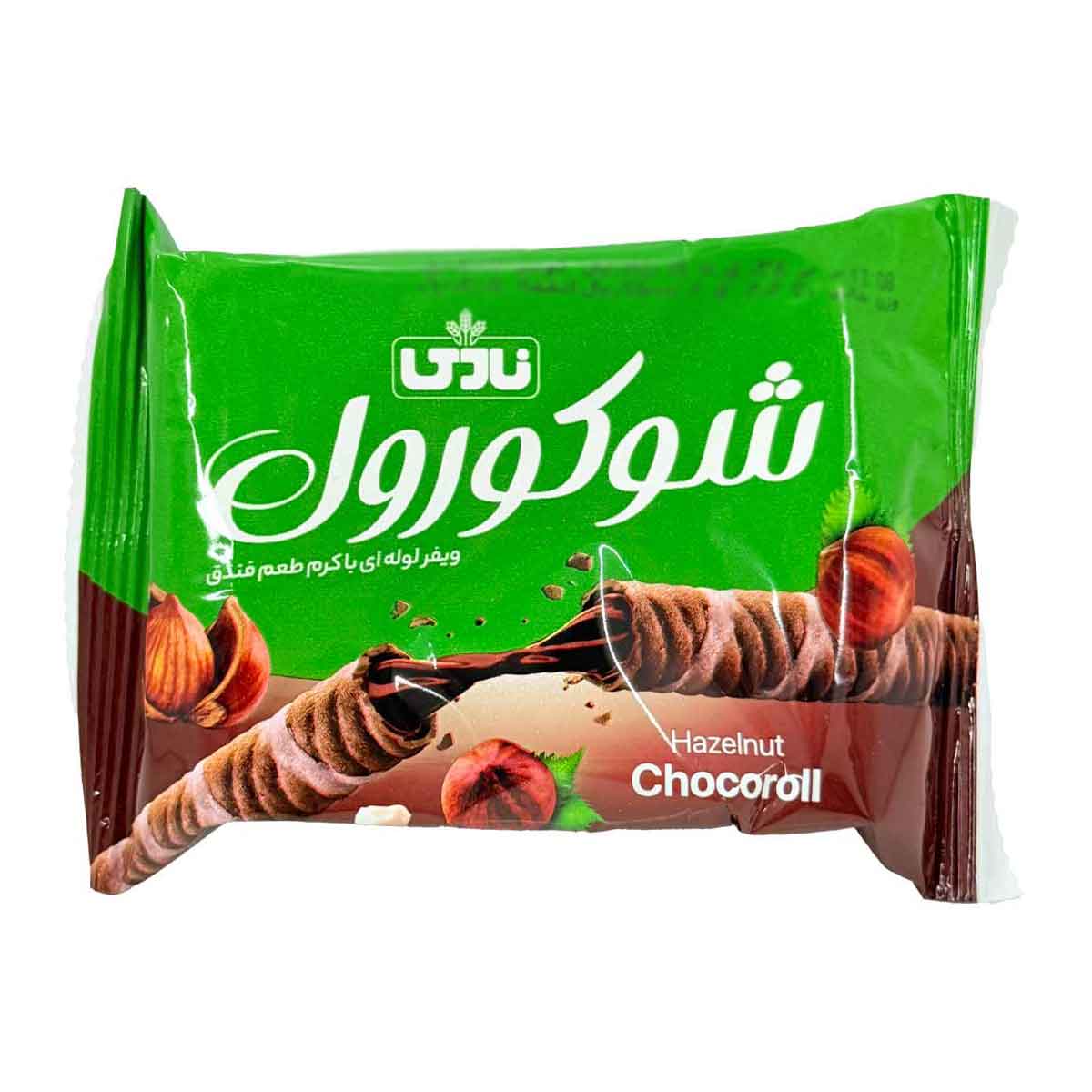 شوکورول با مغز کرم فندق نادی 30 گرم 
