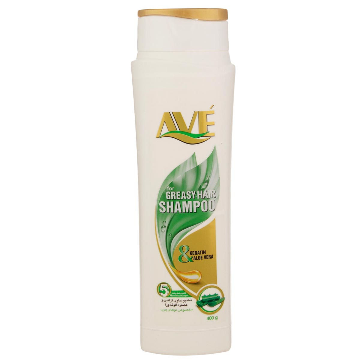 شامپو تقویت کننده و کنترل کننده چربی اوه حاوی کراتین و آلوئه ورا 400 گرم