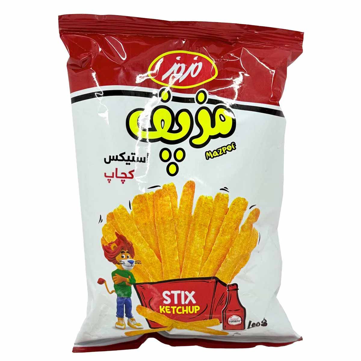 مز استیکس با طعم کچاپ مزمز 22 گرم