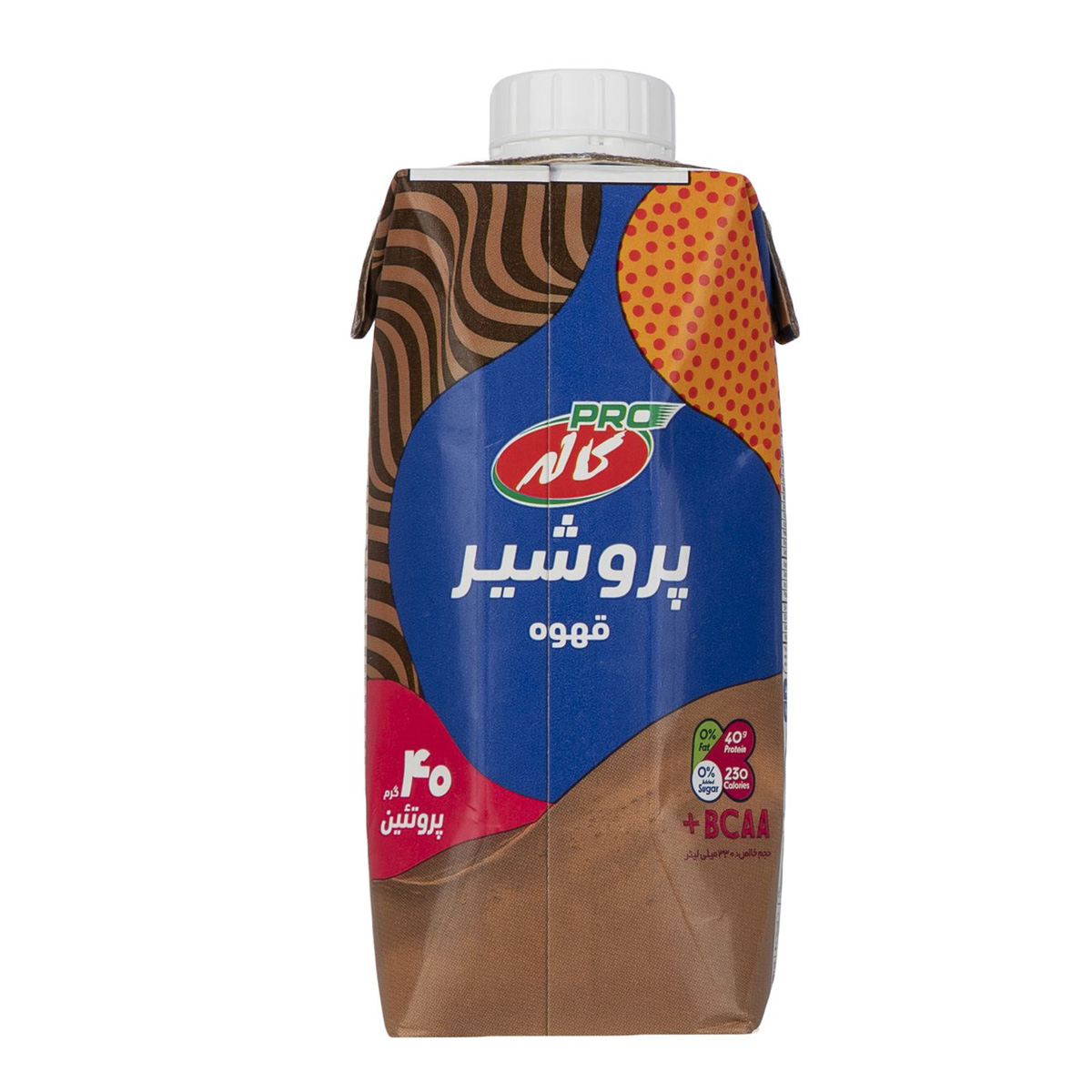 شیر پروتئینه قهوه پاکتی کاله 330 میلی لیتر