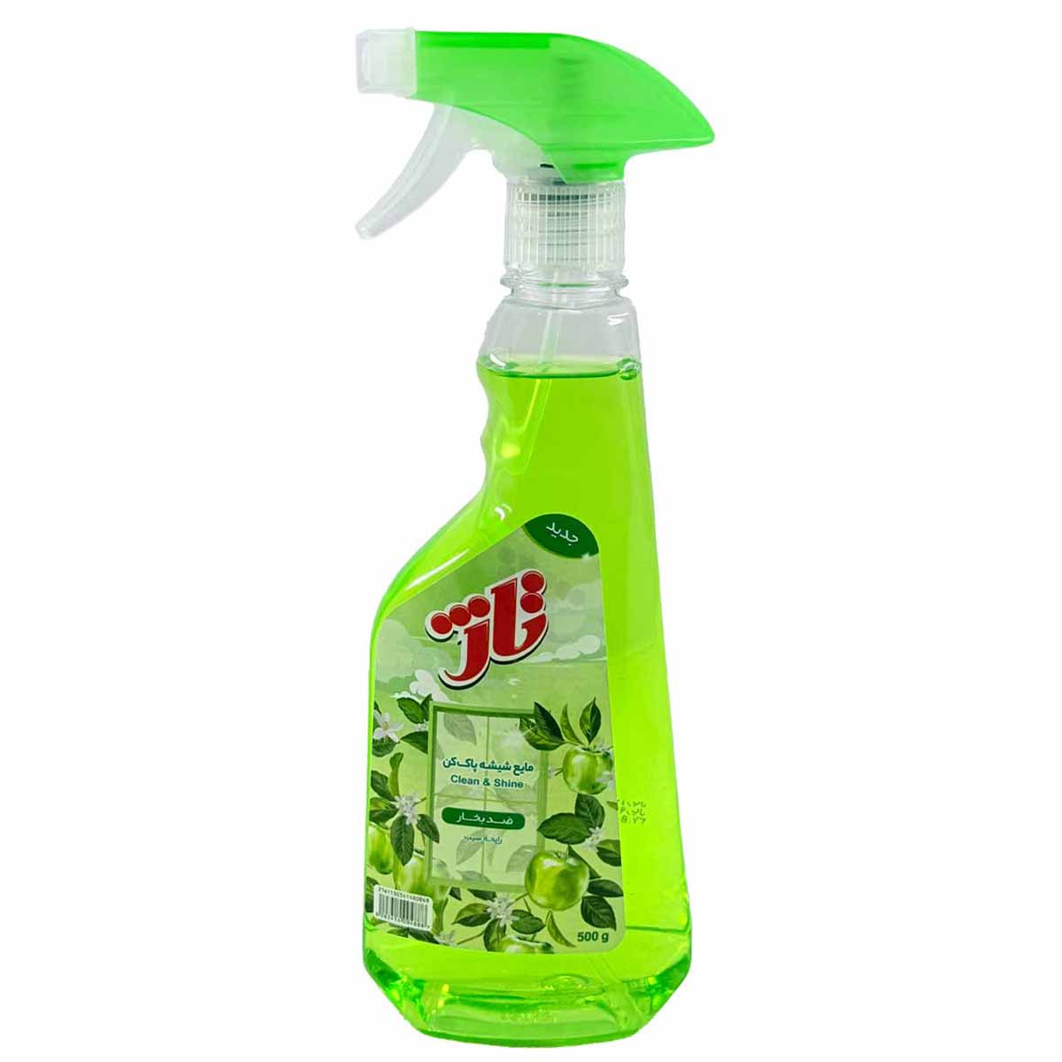 اسپری شیشه پاک کن ضد بخار رایحه سیب سبز تاژ 500 گرم