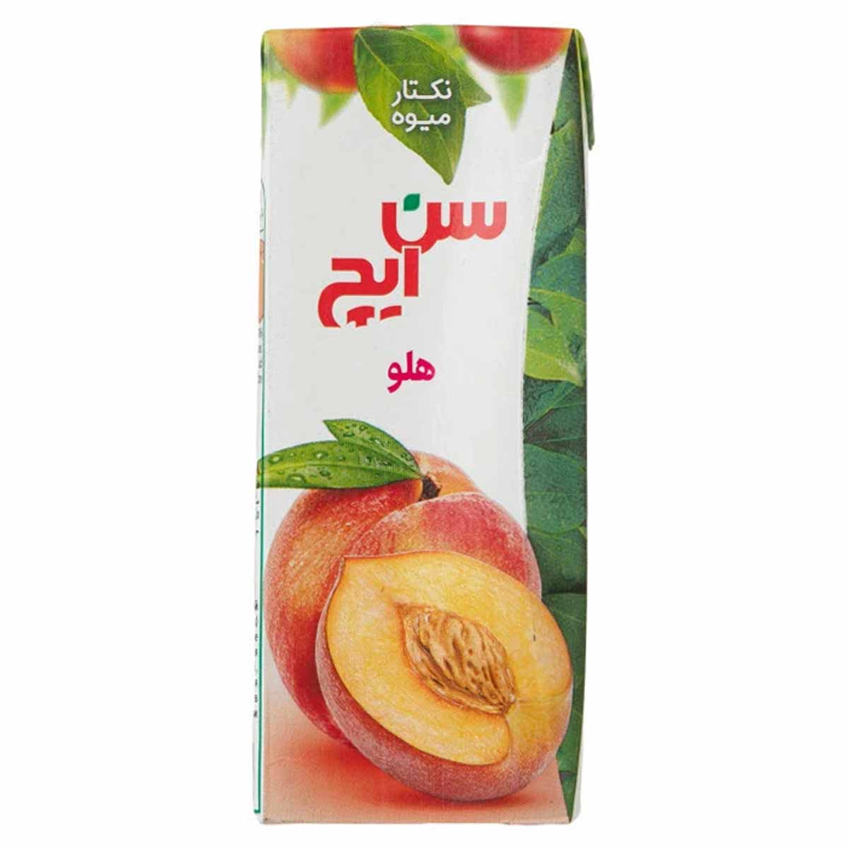 نکتار هلو پاکتی سن ایچ 200 میلی لیتر